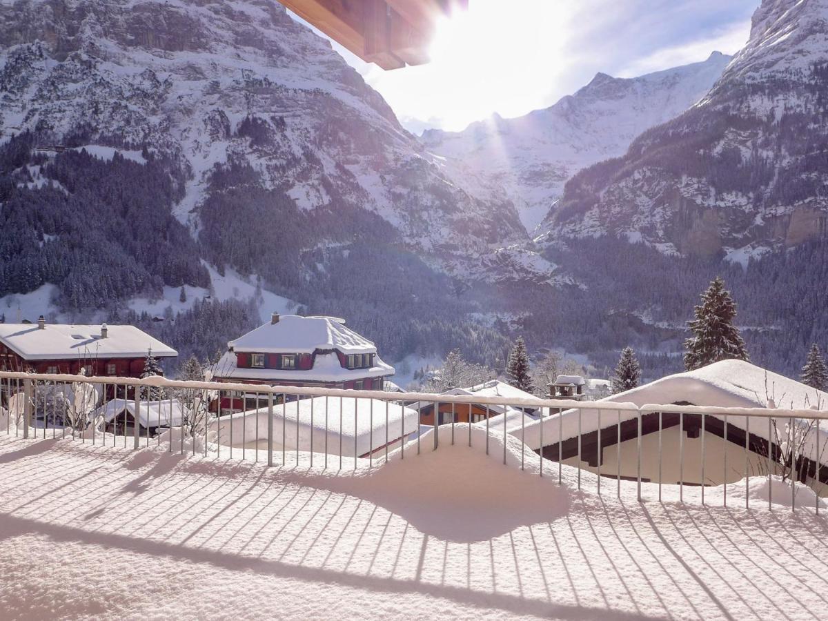 Apartment Chalet Achat Grindelwald Bagian luar foto